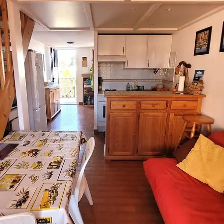 T2 Mezzanine Climatise Avec Piscine Et Parking Au Cap D'agde - Fr-1-607-104 Апартаменты *