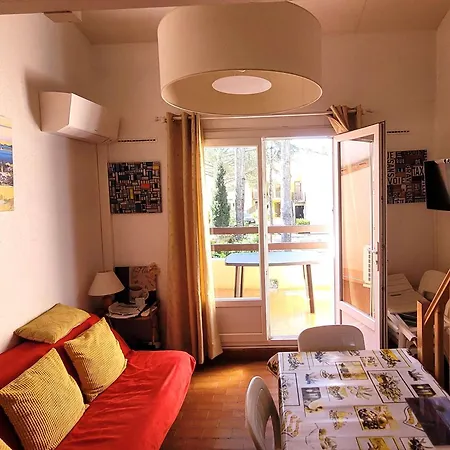 T2 Mezzanine Climatise Avec Piscine Et Parking Au Cap D'agde - Fr-1-607-104 Апартаменты