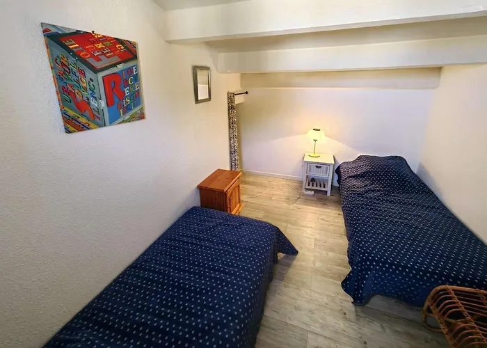 아파트 T2 Mezzanine Climatise Avec Piscine Et Parking Au Cap D'agde - Fr-1-607-104 *